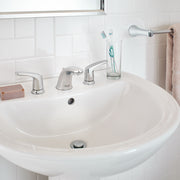 American Standard Colony PRO 8-Inch Widespread 2-Handle Bathroom Faucet 1.2 gpm/4.5 L/min With Lever Handles