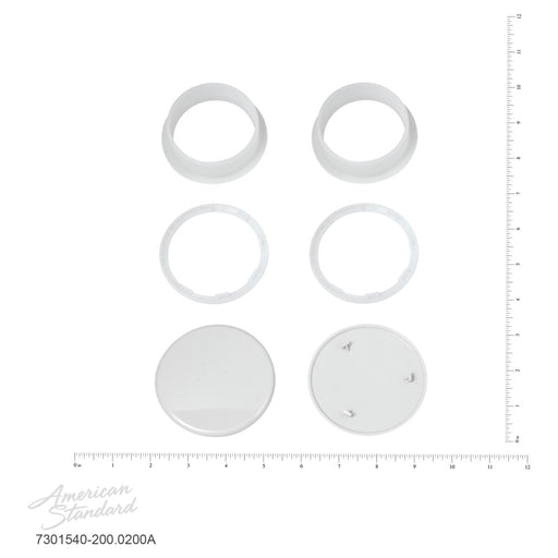 American Standard Bolt Cap Cover Replacement Kit for Concealed Trap Bowl
