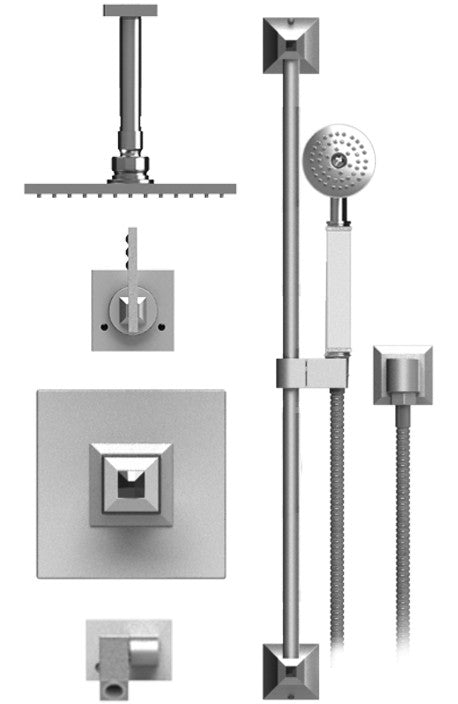 Rubinet T28ICL ICE - TRIM TEMPERATURE CONTROL KIT