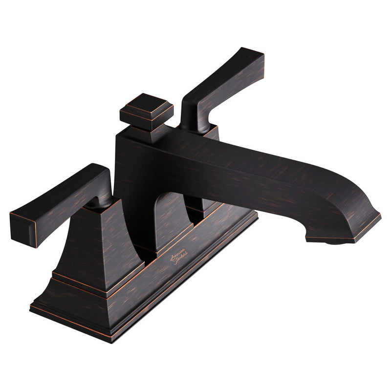 American Standard Town Square S 4-Inch Centerset 2-Handle Bathroom Faucet 1.2 gpm/4.5 L/min With Lever Handles