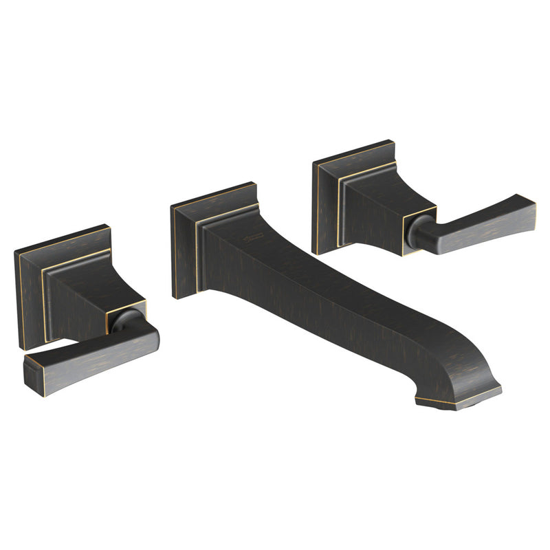 American Standard Town Square S 2-Handle Wall Mount Faucet 1.2 gpm/4.5 L/min With Lever Handles