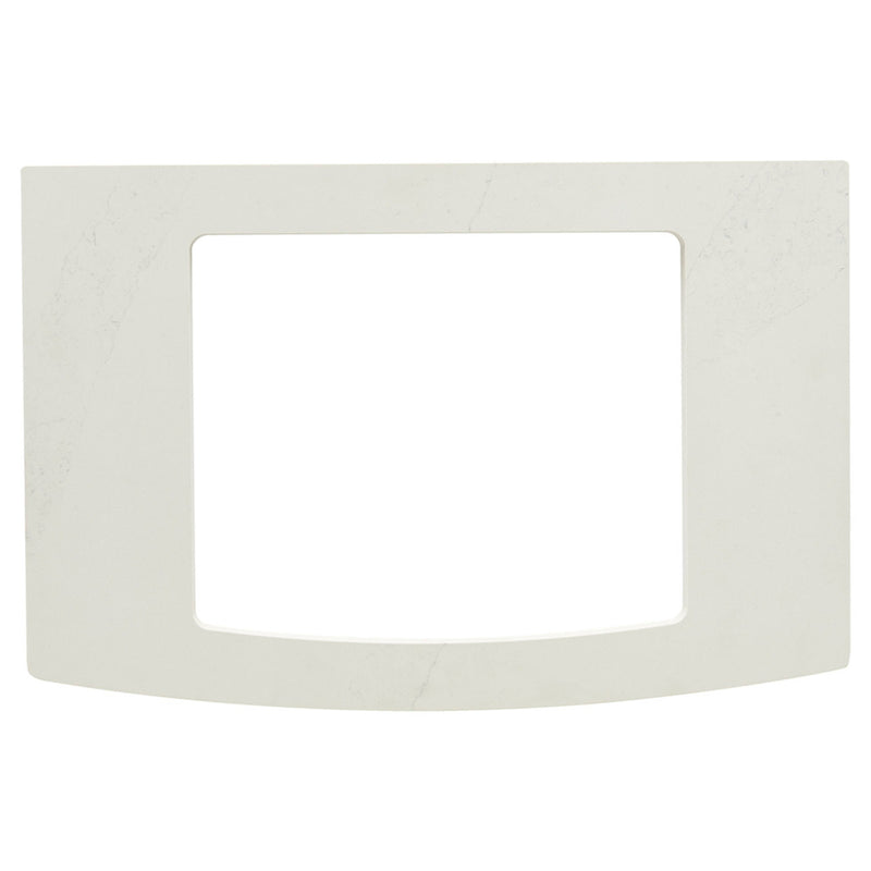 American Standard Quartz Top with 8-Inch Widespread for Townsend Under Counter Sink