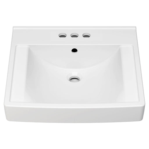 American Standard Decorum 21 x 20-1/4-Inch (533 x 514 mm) Wall-Hung EverClean Sink With 4-Inch Centerset