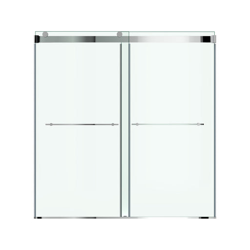 American Standard Aspirations 60 x 60-Inch Frameless Sliding Bathtub Door
