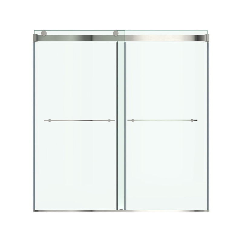 American Standard Aspirations 60 x 60-Inch Frameless Sliding Bathtub Door