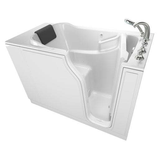 American Standard Gelcoat Premium Series 30 x 52 -Inch Walk-in Tub With Air Spa System - Right-Hand Drain With Faucet