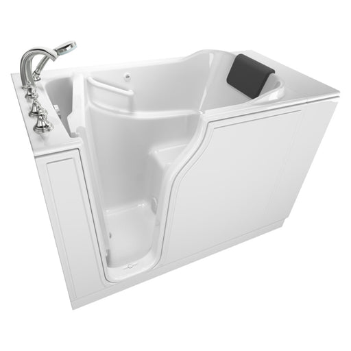 American Standard Gelcoat Premium Series 30 x 52 -Inch Walk-in Tub With Soaking Bath - Left-Hand Drain With Faucet