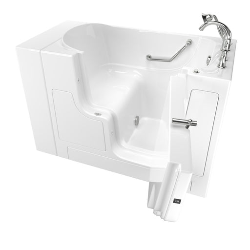 American Standard Gelcoat Value Series 30 x 52-Inch Walk-in Tub With Soaking Bath - Right-Hand Drain With Faucet