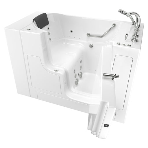 American Standard Gelcoat Premium Series 32 x 52-Inch Walk-in Tub With Combination Air Spa and Whirlpool Systems - Right-Hand Dr