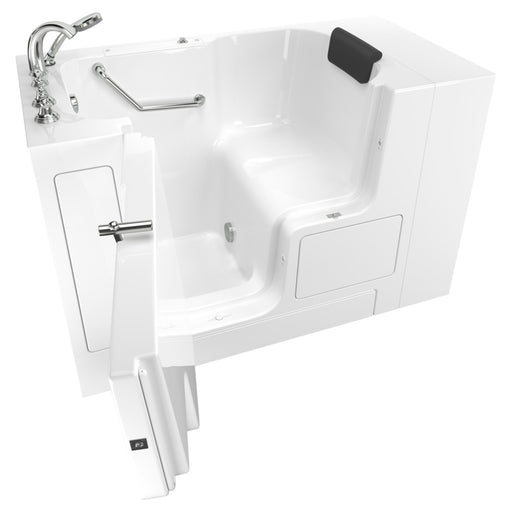 American Standard Gelcoat Premium Series 32 x 52-Inch Walk-in Tub With Soaking Bath - Left-Hand Drain With Faucet