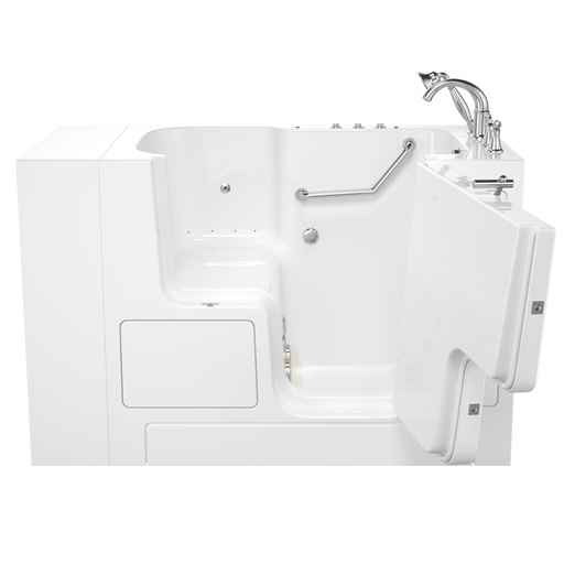 American Standard Gelcoat Value Series 32 x 52-Inch Walk-in Tub With Combination Air Spa and Whirlpool Systems - Right-Hand Drai