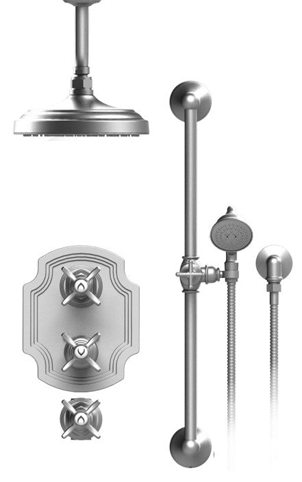Rubinet T42RVC RAVEN - TRIM TEMP CONT WBODY SPRAY