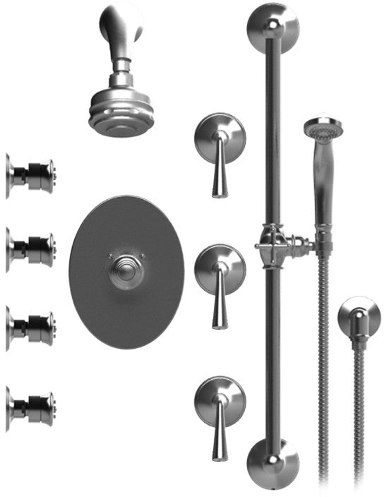 Rubinet T45JSL JASMIN - TRIM TEMPERATURE CONTROL KIT