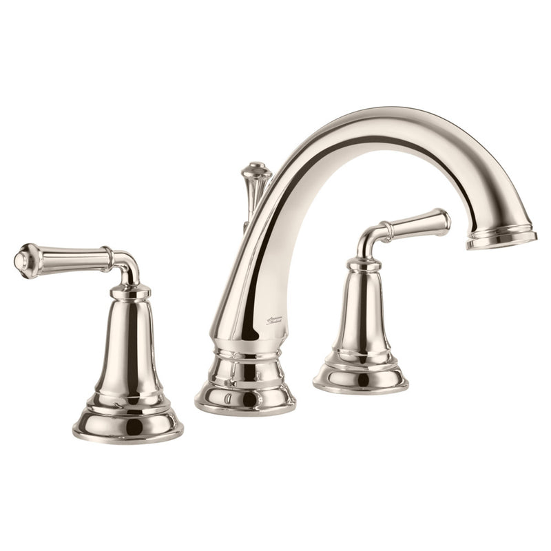 American Standard Delancey Bathtub Faucet With Lever Handles for Flash Rough-In Valve