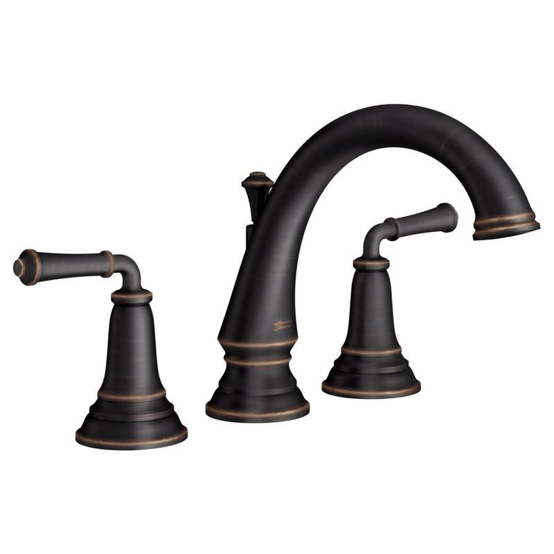 American Standard Delancey Bathtub Faucet With Lever Handles for Flash Rough-In Valve