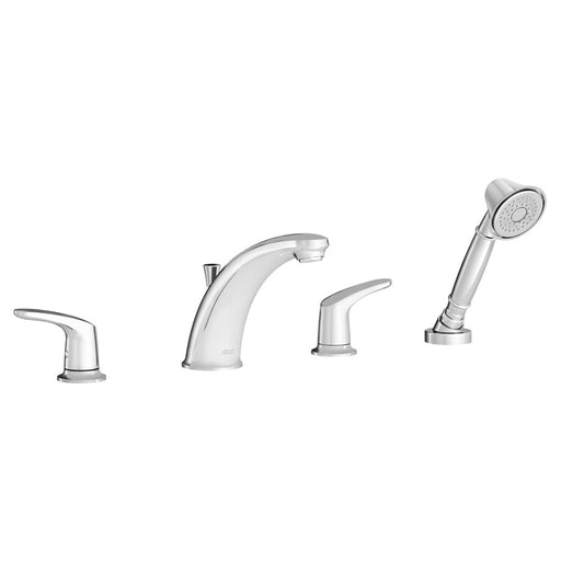 American Standard Colony PRO Bathtub Faucet Trim With Lever Handles and Personal Shower for Flash Rough-In Valve
