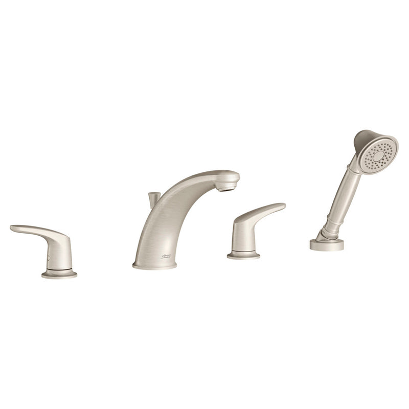 American Standard Colony PRO Bathtub Faucet Trim With Lever Handles and Personal Shower for Flash Rough-In Valve