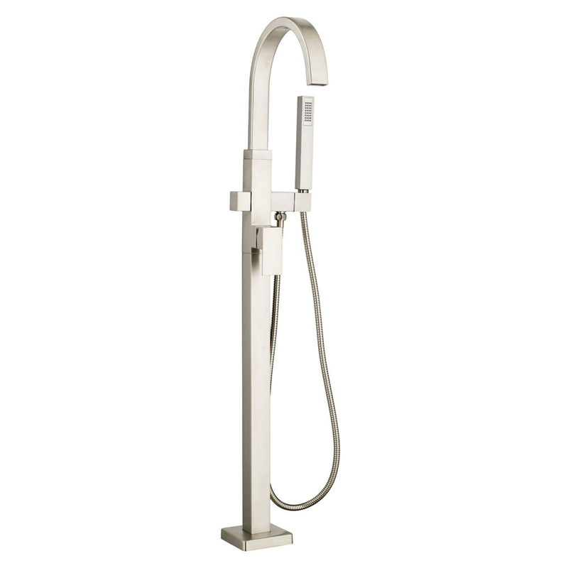 American Standard Contemporary Square Freestanding Bathtub Faucet With Lever Handle for Flash Rough-In Valve