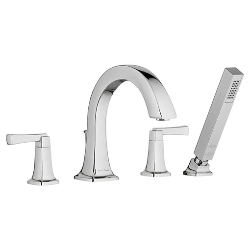 American Standard Townsend Bathtub Faucet With Lever Handles and Personal Shower for Flash Rough-In Valve