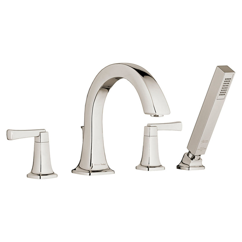 American Standard Townsend Bathtub Faucet With Lever Handles and Personal Shower for Flash Rough-In Valve