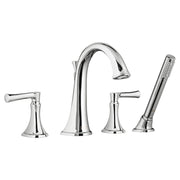 American Standard Estate Bathtub Faucet With Personal Shower for Flash Rough-In Valve With Lever Handles