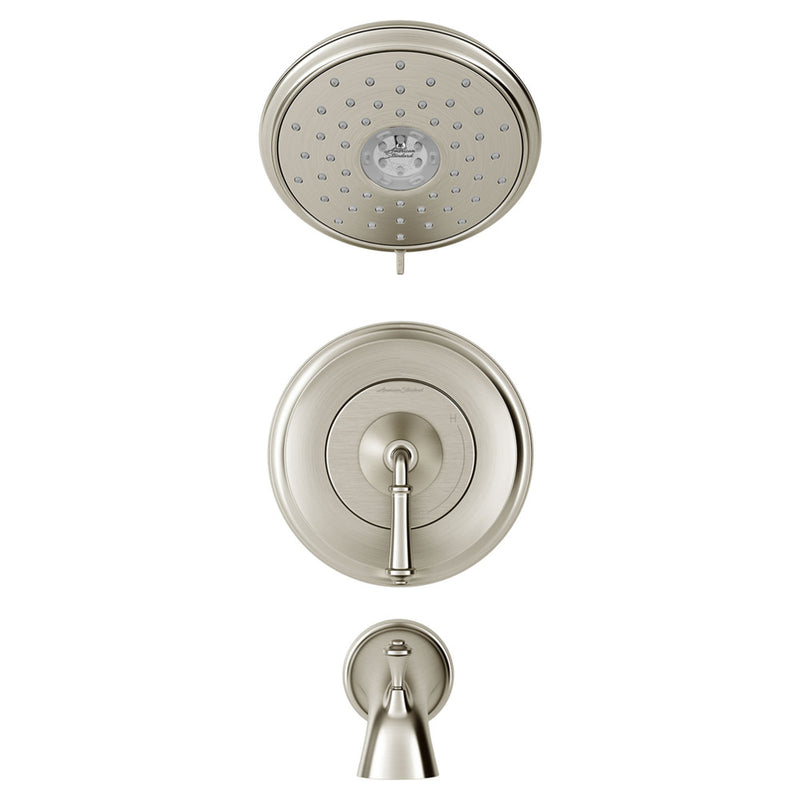 American Standard Delancey 1.8 gpm/6.8 L/min Tub and Shower Trim Kit With Water-Saving 4-Function Showerhead and Lever Handle