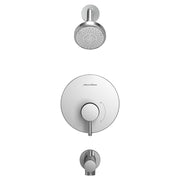 American Standard Serin 1.75 gpm/6.6 L/min Tub and Shower Trim Kit With Water-Saving 3-Function Shower Head Double Ceramic Pres