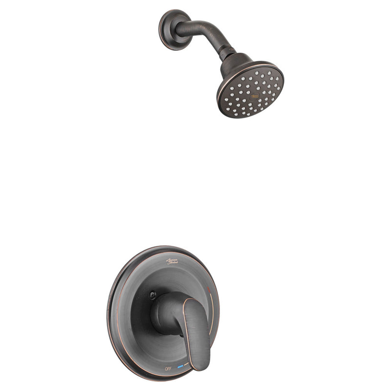 American Standard Colony PRO 1.75 gpm/6.6 L/min Shower Trim Kit With Water-Saving Showerhead, Double Ceramic Pressure Balance Ca