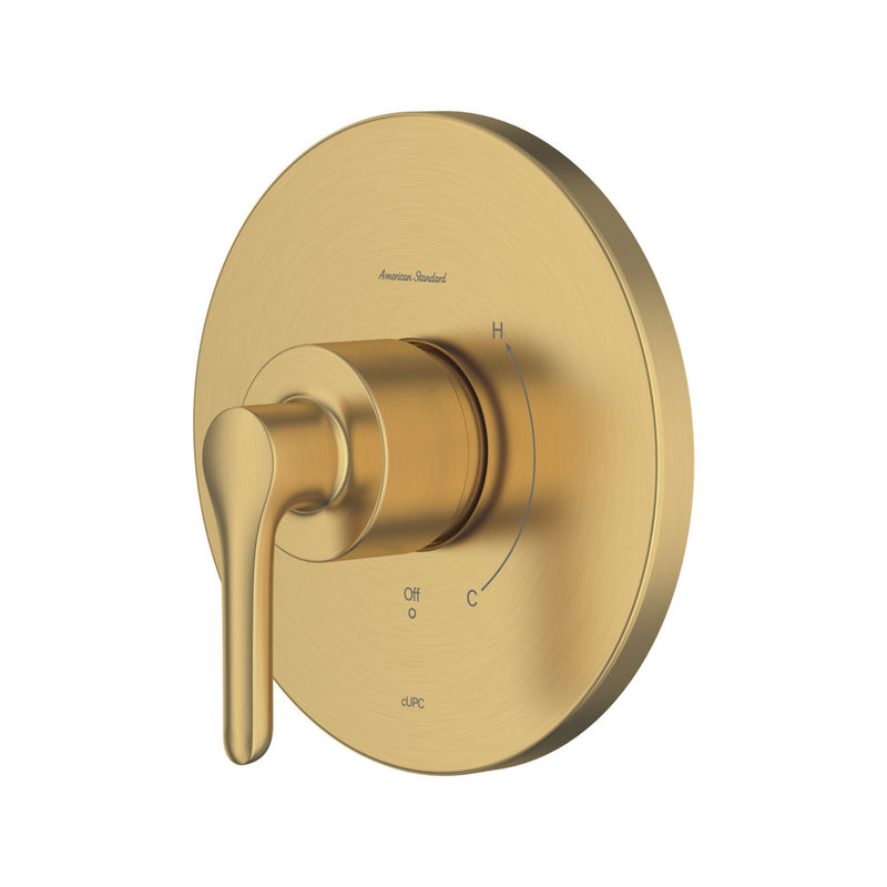 American Standard Studio S Valve Only Trim Kit With Double Ceramic Pressure Balance Cartridge With Lever Handle