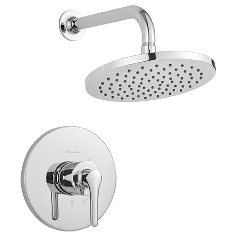 American Standard Studio S 2.5 gpm/ 6.8 L/min  Shower Only Trim With Rain Showerhead With Double Ceramic Balance Cartridge With 