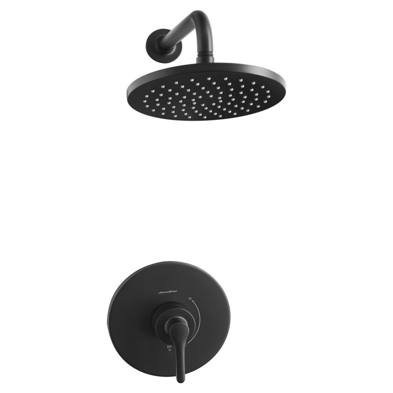 American Standard Studio S 1.8 gpm/6.8 L/min  Shower Trim Kit With Rain Showerhead, Double Ceramic Pressure Balance Cartridge Wi