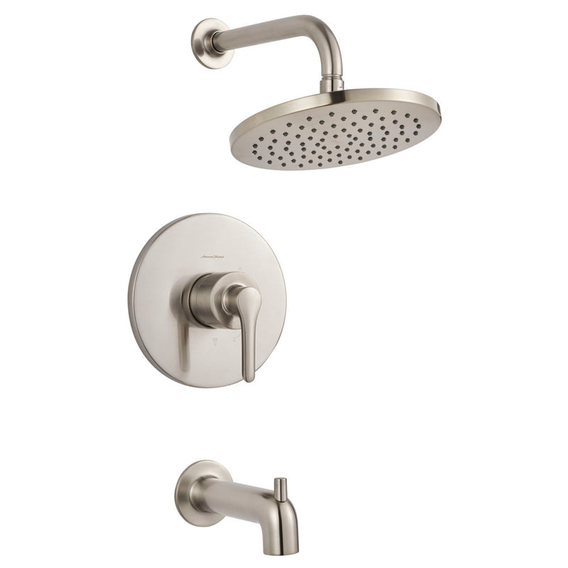 American Standard Studio S 1.8 gpm/6.8 L/min Tub and Shower Trim Kit With Rain Showerhead, Double Ceramic Pressure Balance Cartr