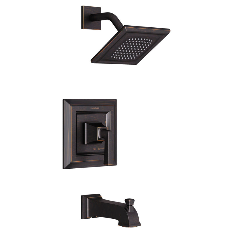 American Standard Town Square S 1.75 gpm/6.8 L/min Tub and Shower Trim Kit With Water-Saving Showerhead, Double Ceramic Pressure