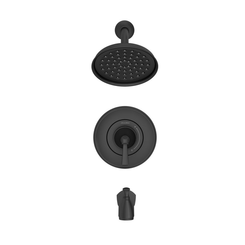 American Standard Glenmere 1.8 gpm/6.8 L/min Tub and Shower Trim Kit With Water-Saving Showerhead, Double Ceramic Pressure Balan