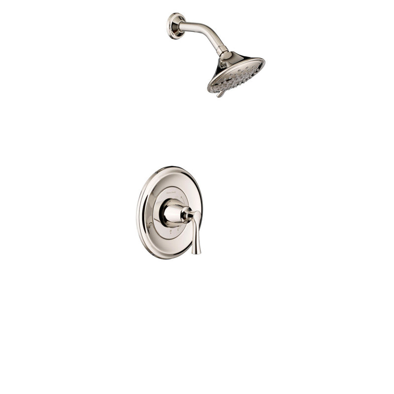 American Standard Estate 2.5 gpm/9.5 L/min Shower Trim Kit With 3-Function Showerhead, Double Ceramic Pressure Balance Cartridge