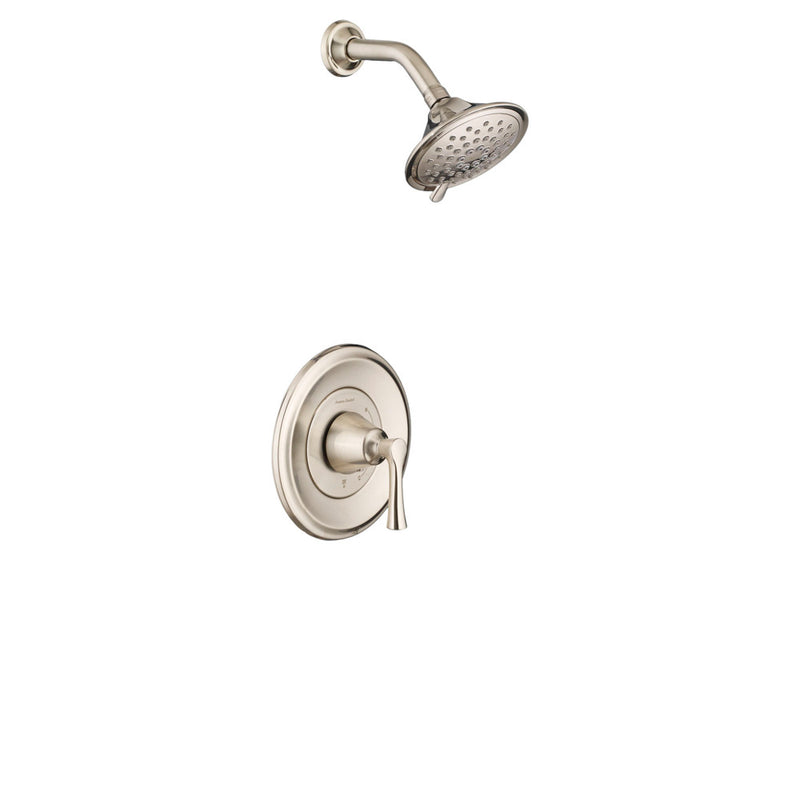American Standard Estate 2.5 gpm/9.5 L/min Shower Trim Kit With 3-Function Showerhead, Double Ceramic Pressure Balance Cartridge