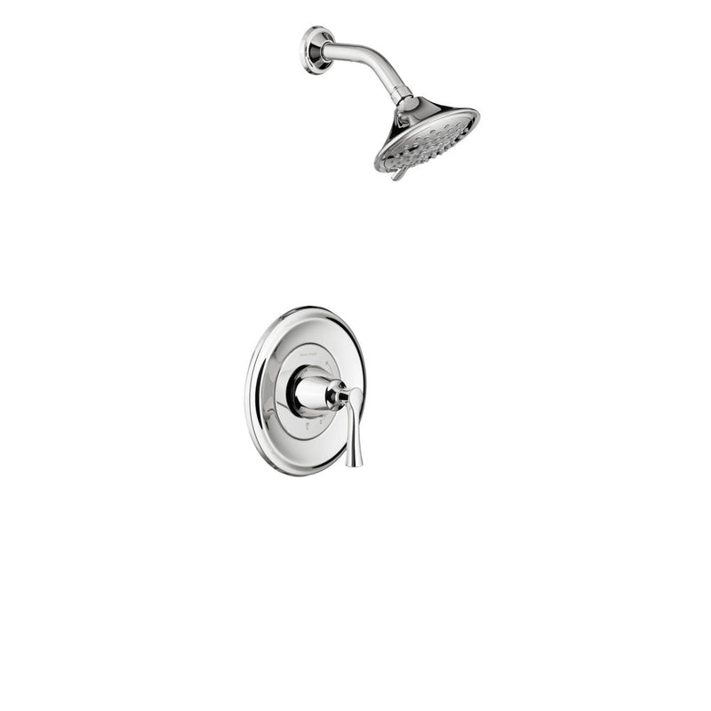 American Standard Estate 1.8 gpm/6.8 L/min Shower Trim Kit With Water-Saving 3-Function Showerhead Double Ceramic Pressure Bala