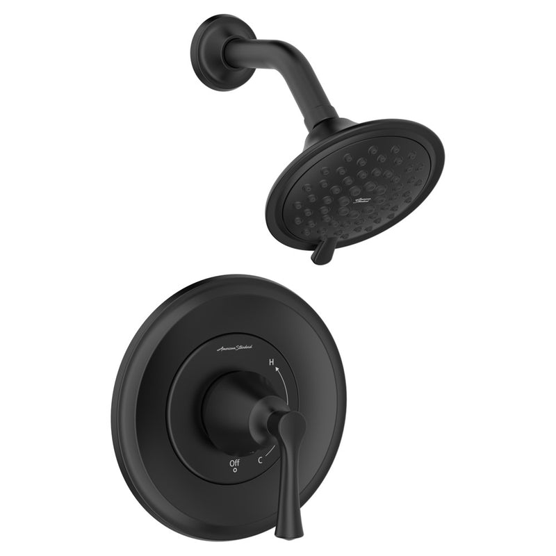 American Standard Estate 1.8 gpm/6.8 L/min Shower Trim Kit With Water-Saving 3-Function Showerhead, Double Ceramic Pressure Bala