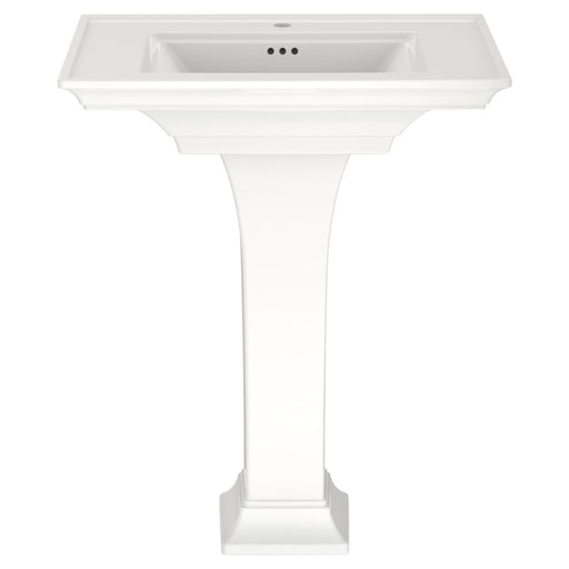 American Standard Town Square S Center Hole Only Pedestal Sink Top and Leg Combination