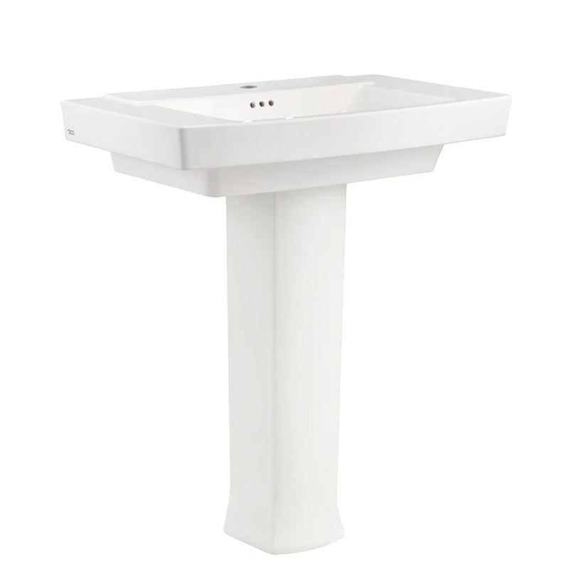 American Standard Townsend Center Hole Only Pedestal Sink Top and Leg Combination