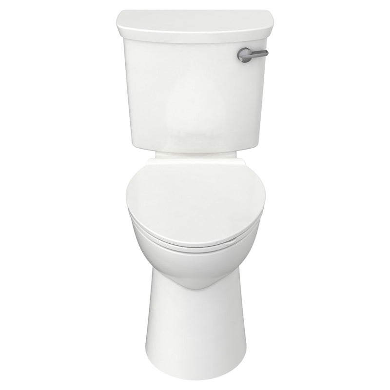 American Standard Yorkville VorMax Two-Piece 1.28 gpf/4.8 Lpf Right-Hand Trip Lever Chair Height Back Outlet Elongated EverClean