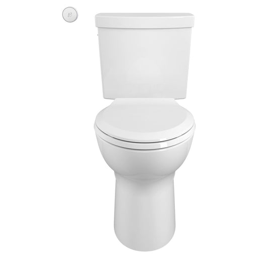 American Standard Cadet Touchless Chair Height Elongated Toilet Less Seat