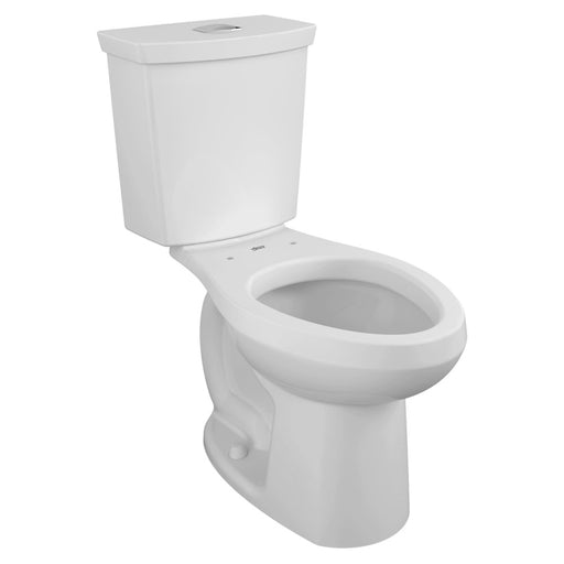 American Standard H2Option Two-Piece Dual Flush 1.28 gpf/4.8 Lpf and 0.92 gpf/3.5 Lpf Chair Height Elongated Toilet Less Seat