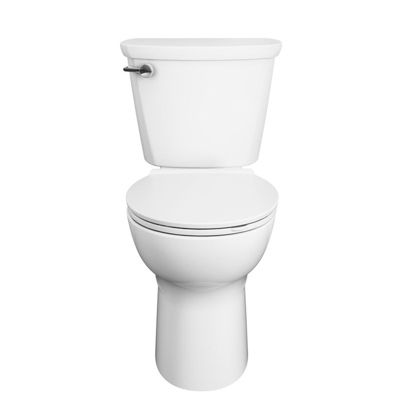 American Standard Cadet Pro Two-Piece 1.28 gpf/4.8 Lpf Chair Height Round Front Toilet Less Seat