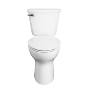 American Standard Cadet Pro Two-Piece 1.6 gpf/6.0 Lpf Compact Chair Height Elongated 14-Inch Rough Toilet Less Seat