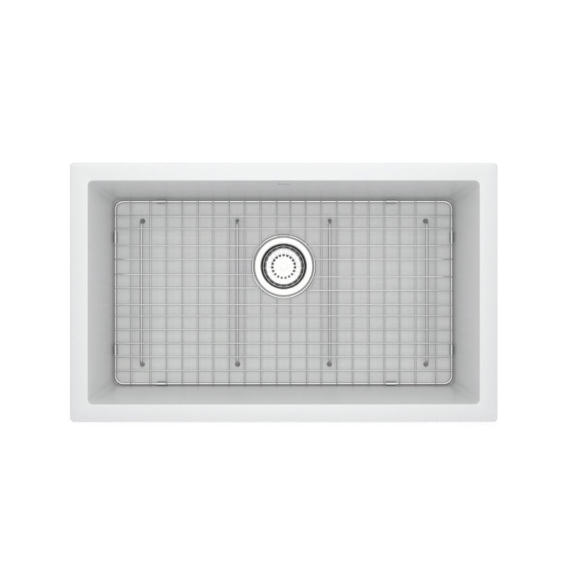 Riobel Fonsa FAUM3018 30" Quartz Single Bowl Undermount Kitchen Sink