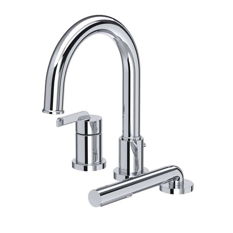 Riobel Authentica TAU10 3-Hole Deck Mount Tub Filler Trim