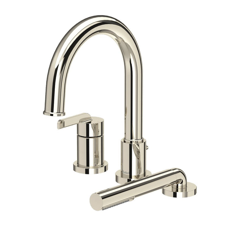 Riobel Authentica TAU10 3-Hole Deck Mount Tub Filler Trim