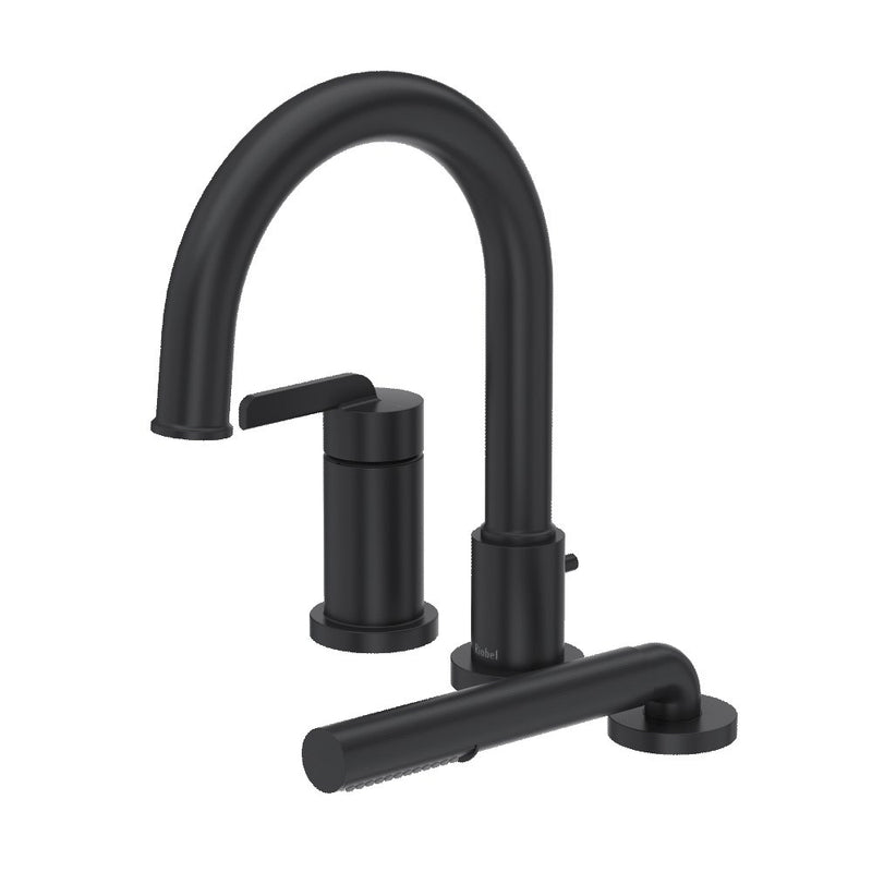 Riobel Authentica TAU16 3-Hole Pressure Balance Deck Mount Tub Filler Trim