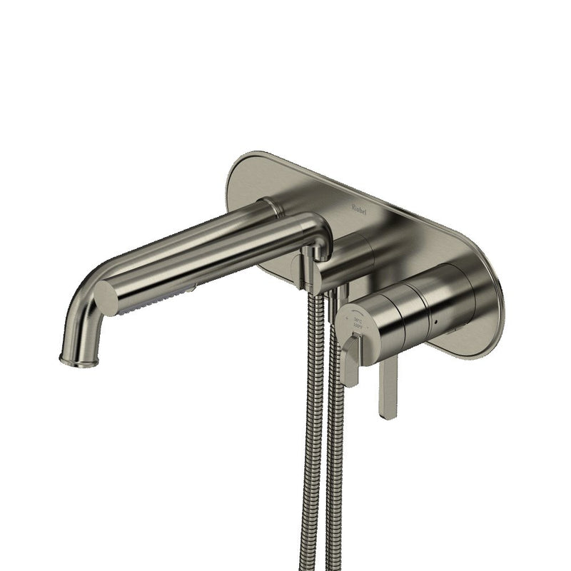 Riobel Authentica TAU21 Wall Mount Thermostatic/Pressure Balance Tub Filler Trim